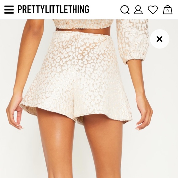 ❌SOLD ON MY CURTSY ❌ PLT Gold Cheetah Two Piece - Picture 4 of 11